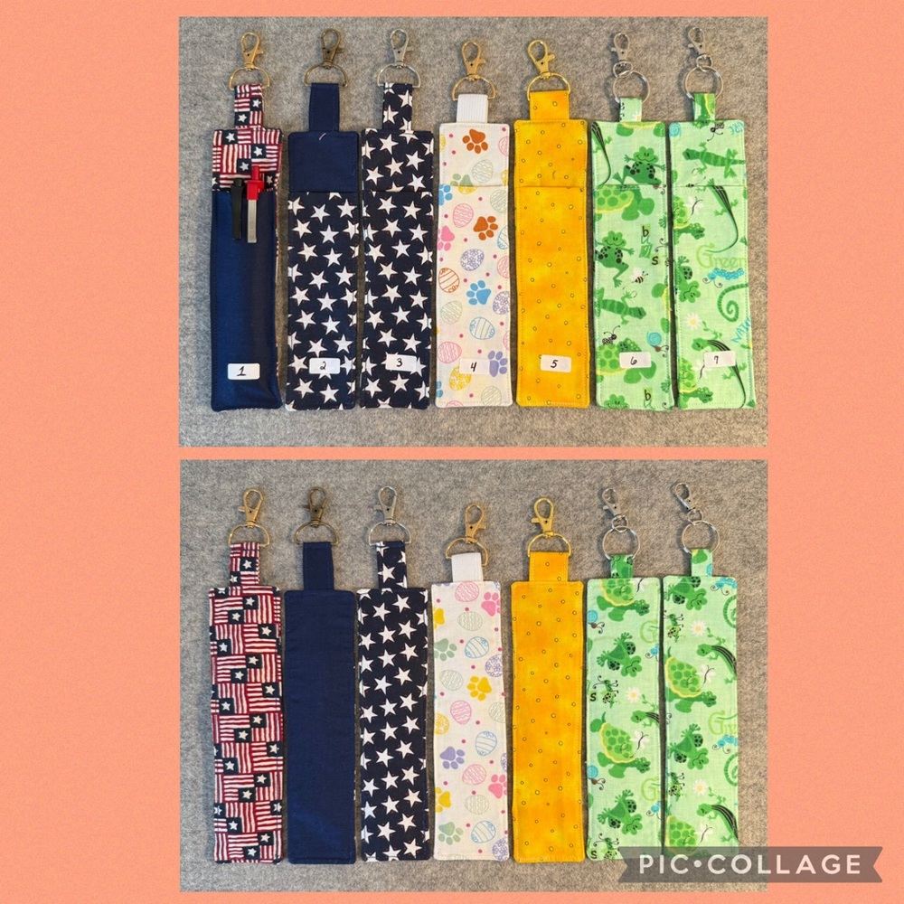 Colorful Lanyard Pen Holders